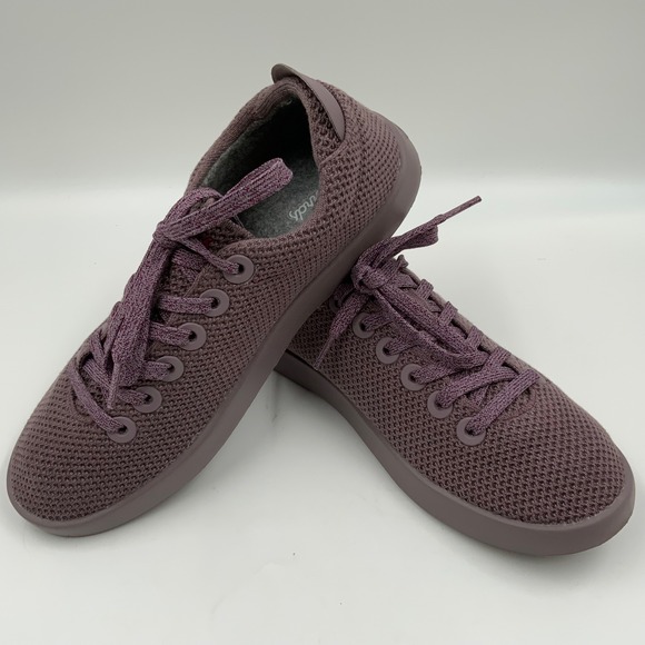 Allbirds Women's Wool Knit Sneakers Shoes Purple Size W10 - Picture 1 of 8